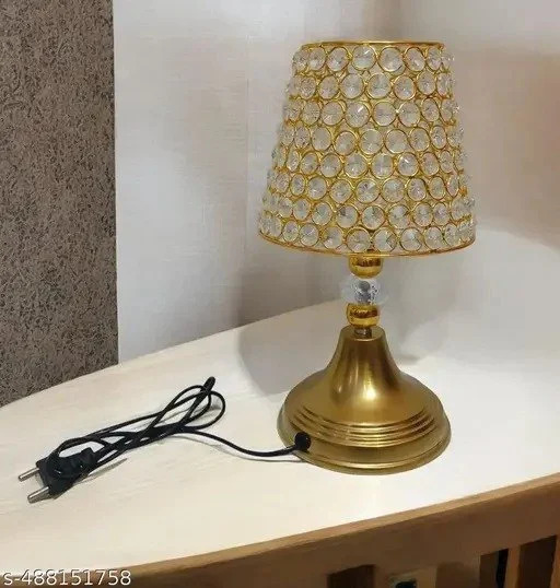 Rose Diamond Crystal Table Lamp