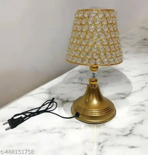 Rose Diamond Crystal Table Lamp