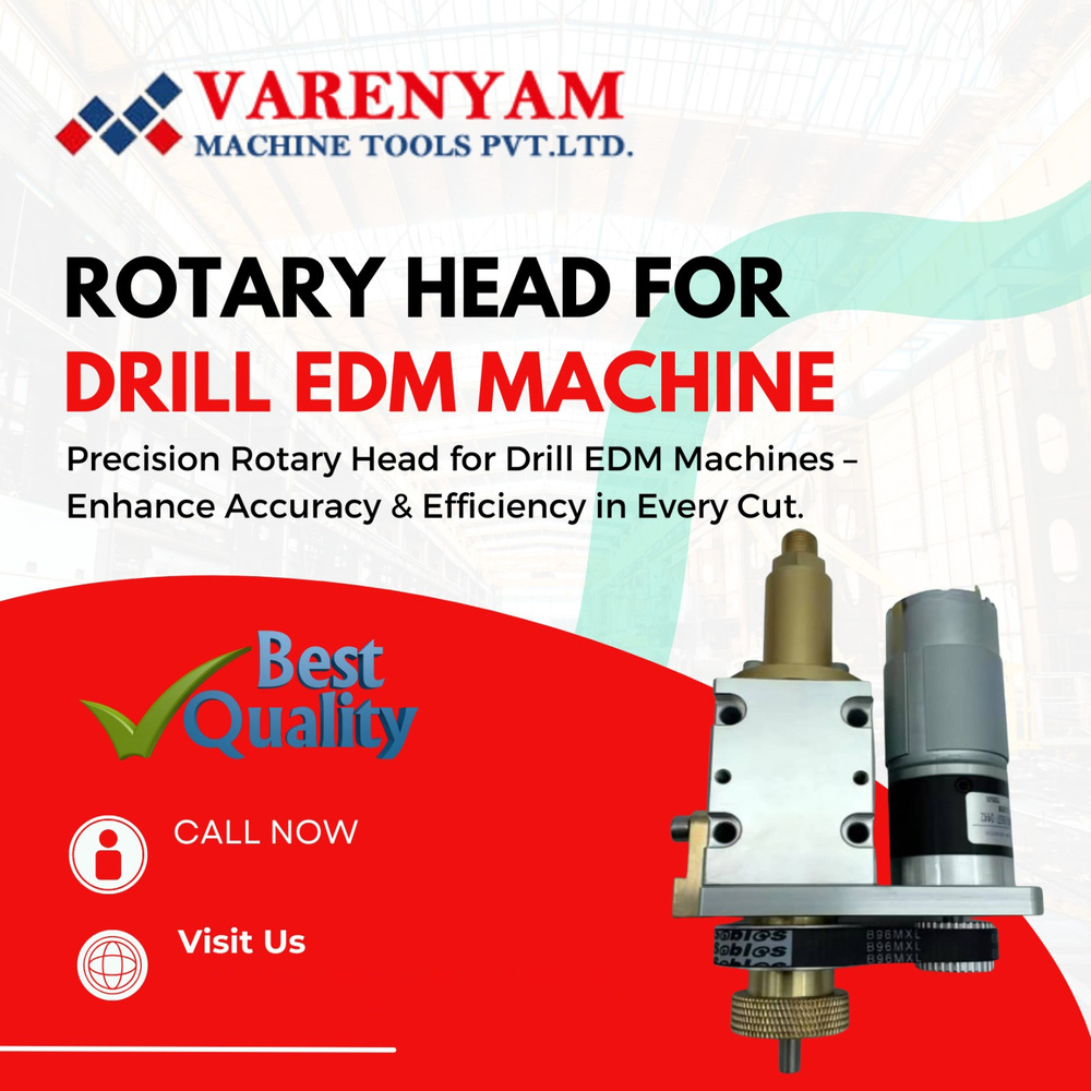 Rotary Head For Drill EDM Machine