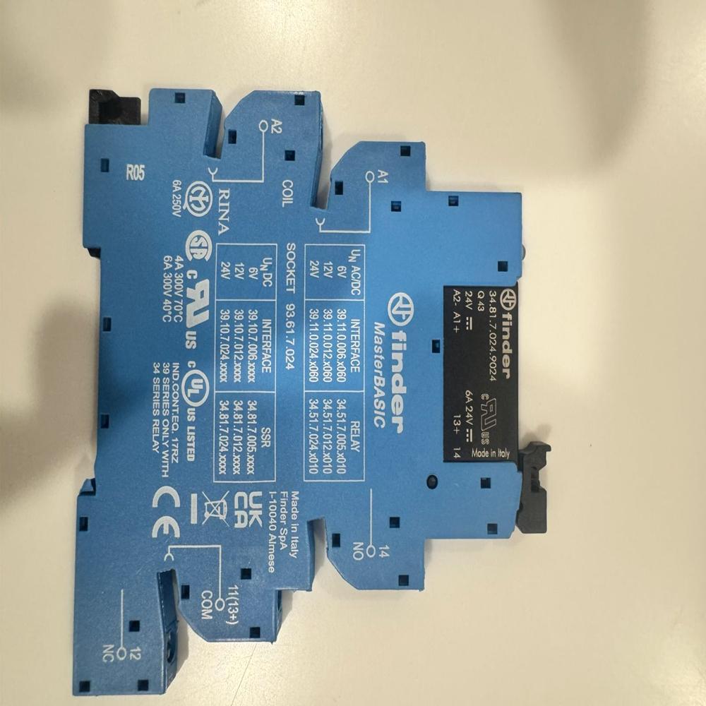 34.81.7.024.9024 Solid State Relay - Color: Blue