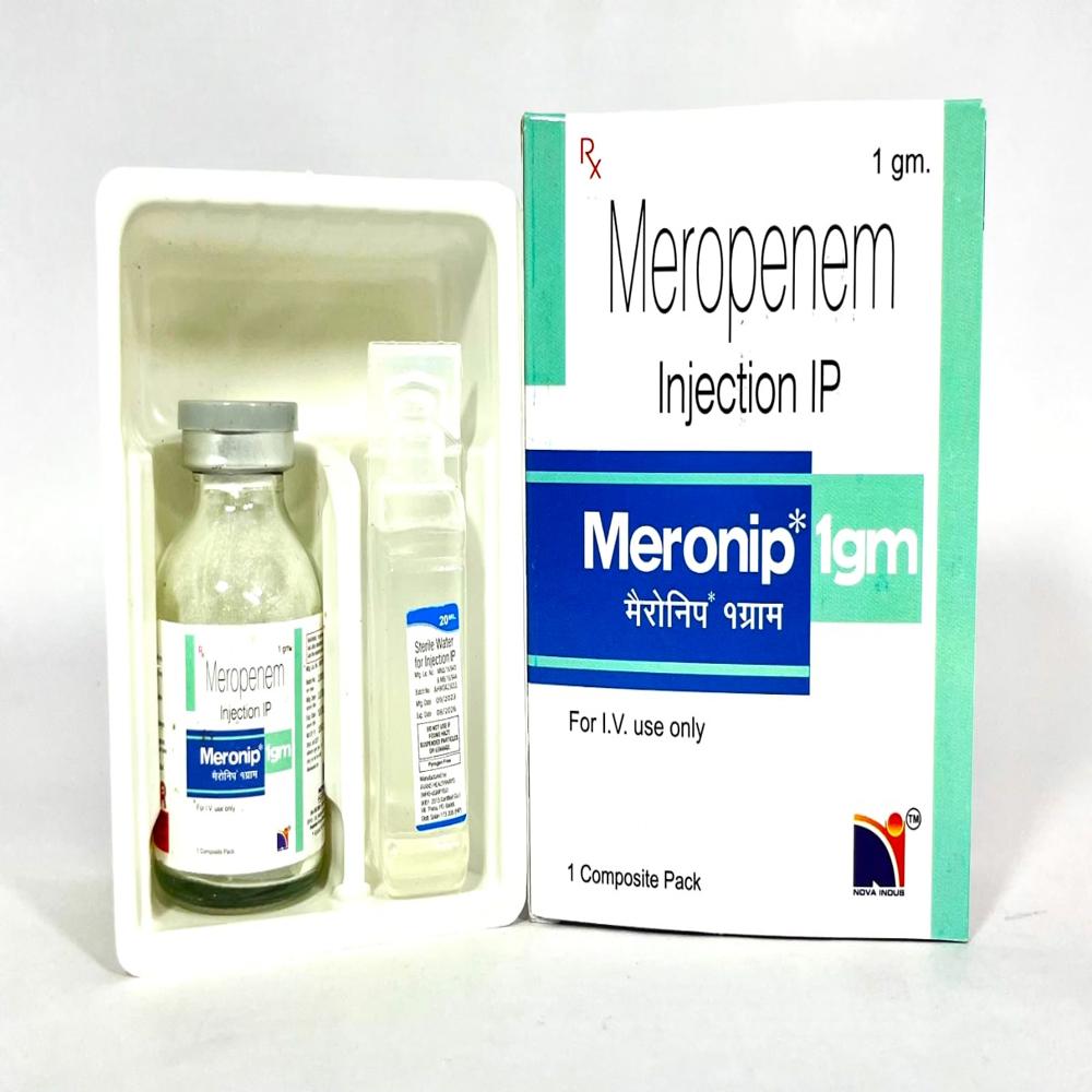 Meronip 1gm Injection