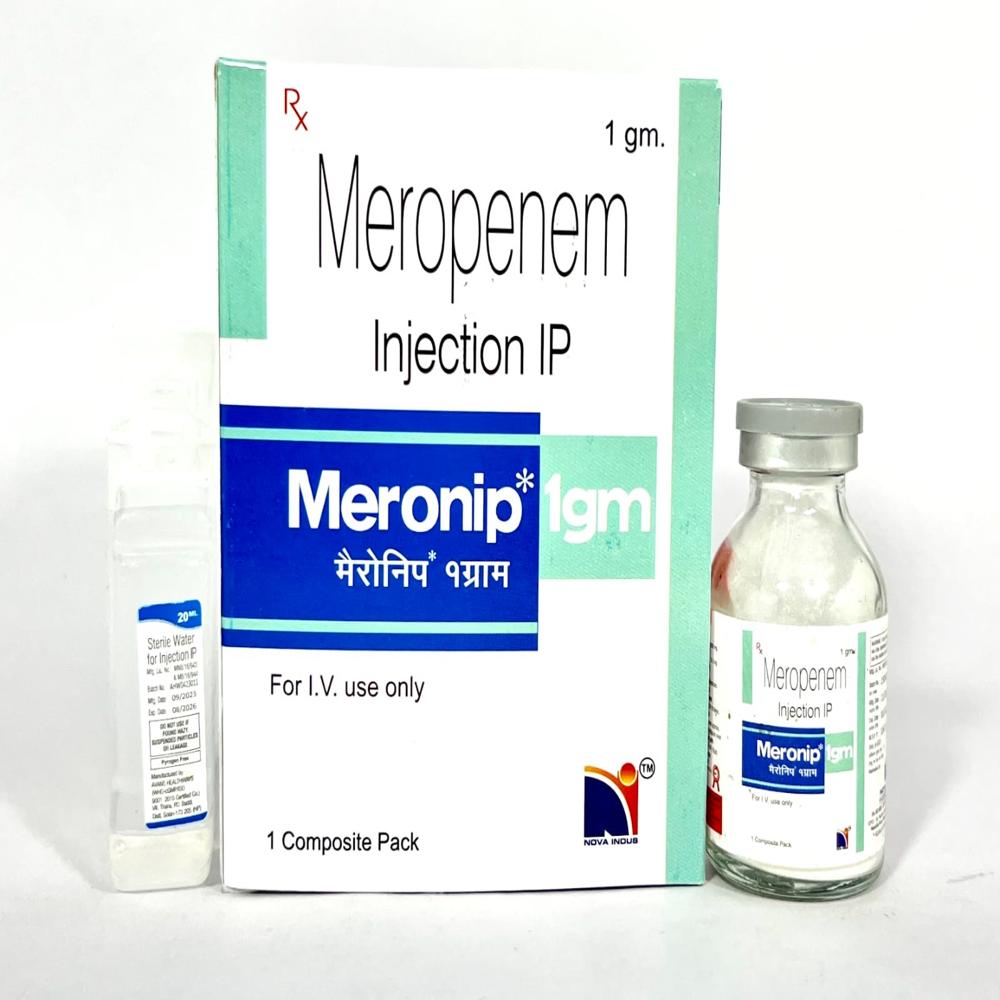 Meronip 1gm Injection