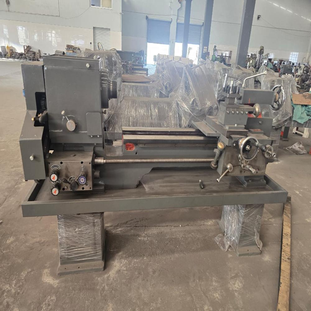 Belt Driven Lathe Machine - Stainless Steel, Semi-automatic With Frequency Speed Control | High Efficiency, Durable Performance For Heavy-duty Workloads