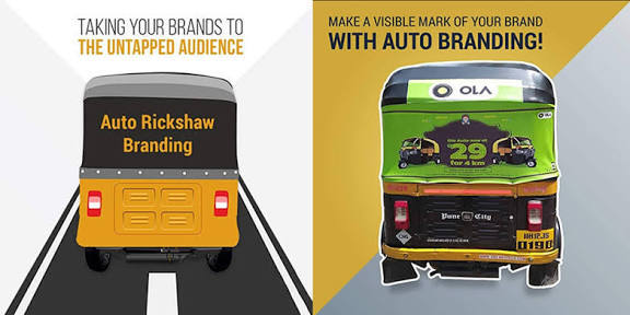 Auto Rickshaw Advertising Services