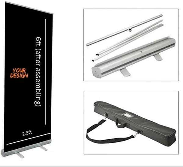 Portable Aluminum Roll Standee