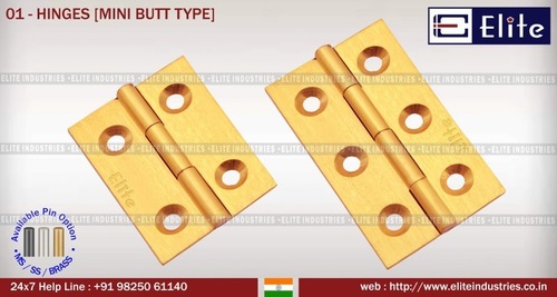 ब्रास मिनी बट टाइप टिका