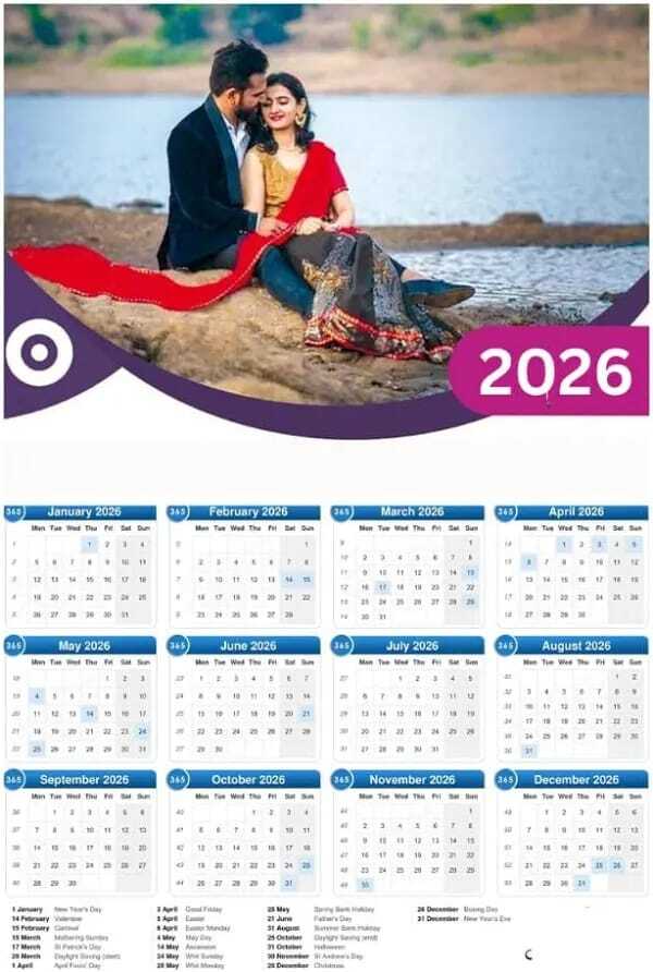 Printed Calender