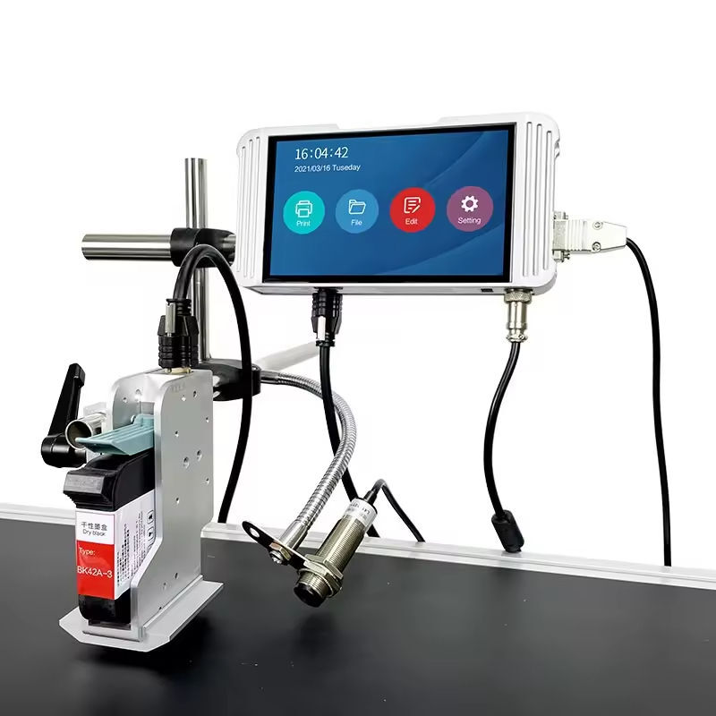 7 inch automatic batch coding printer