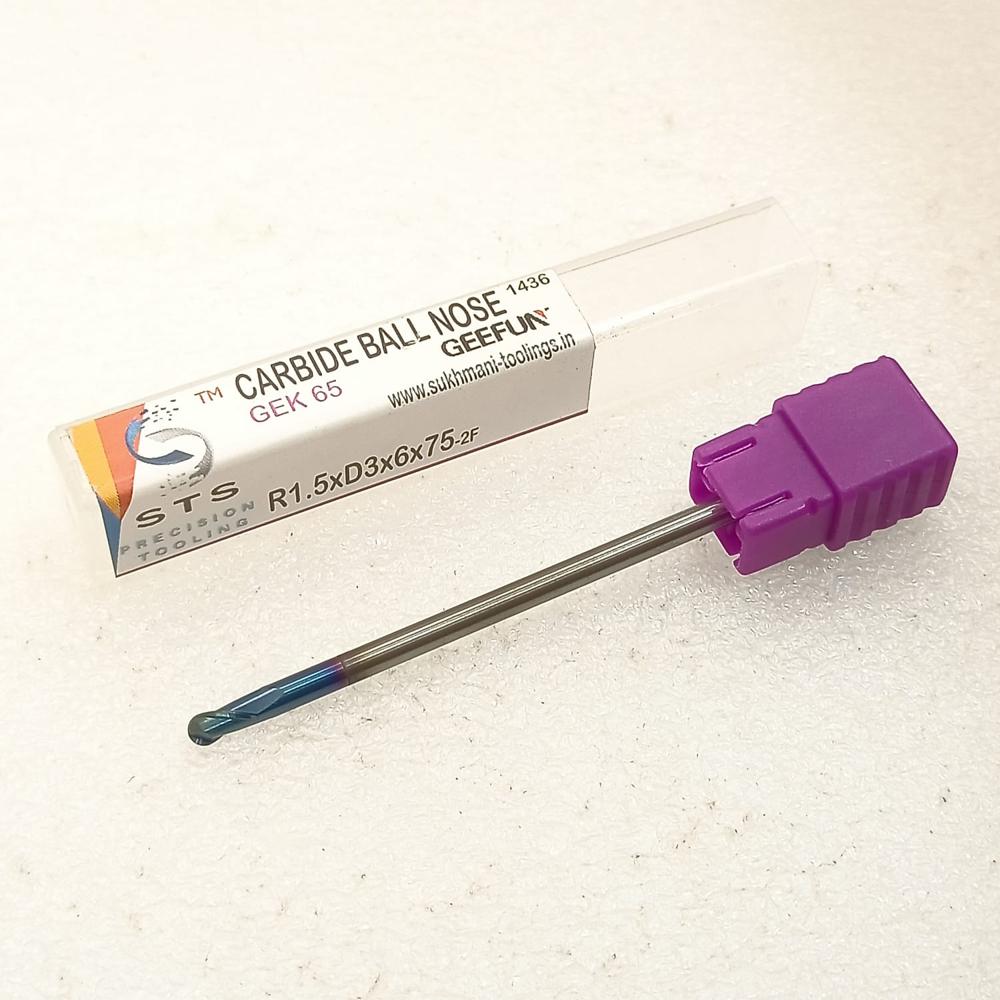 GEK-2B R1.5xD3x6x75 (65 HRC)