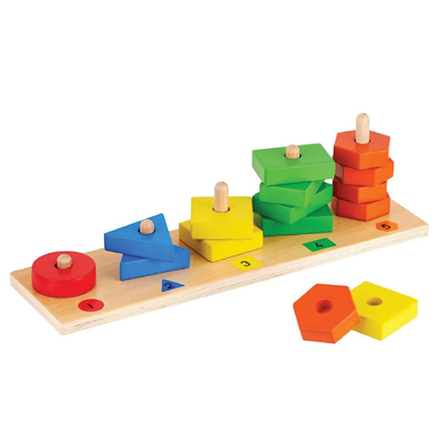 Numerical Shape Stacker