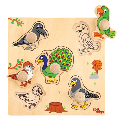 Birds Knob Puzzle