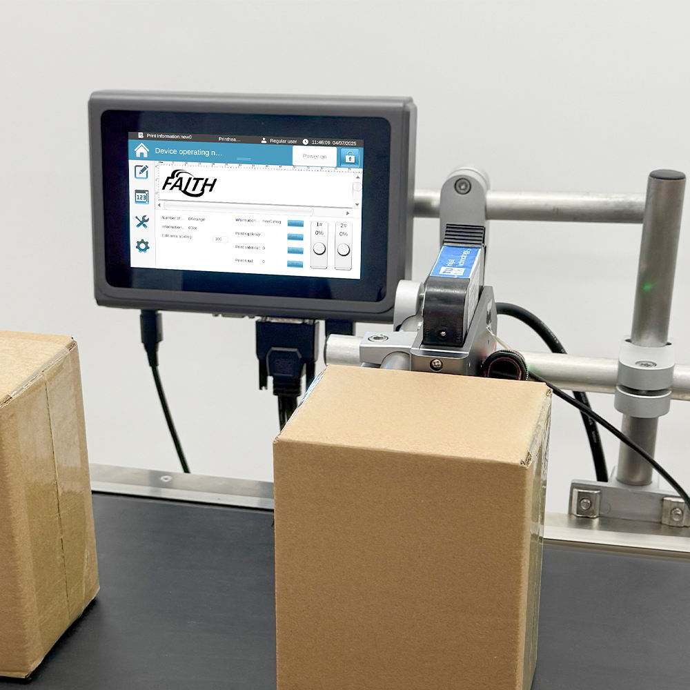 7 inch 25mm batch coding printer