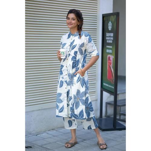 FLORAL COTTON CO-ORD SET