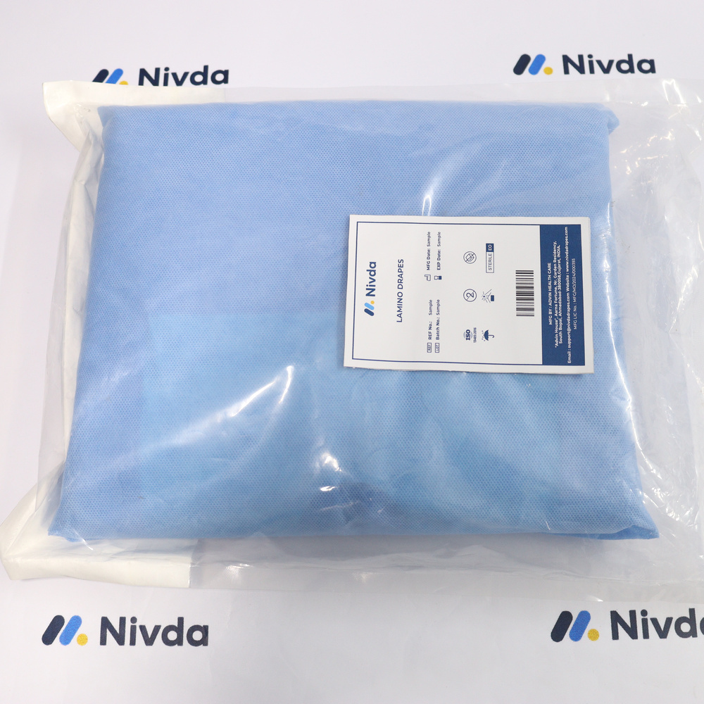 Medical Procedure Drape - Color: Blue