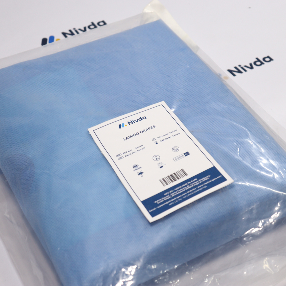 Medical Procedure Drape - Color: Blue