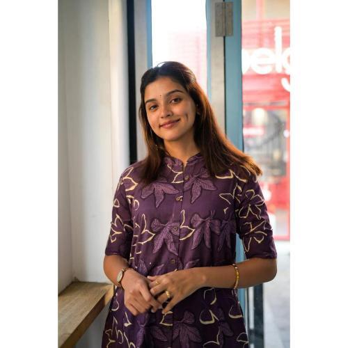 FLORAL KURTI