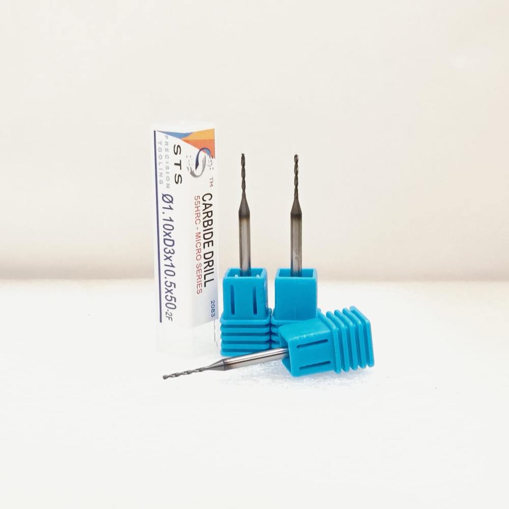 MICRO DRILL 1.1xD3x11x40-(55 HRC)