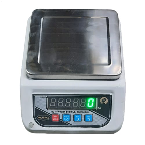 Mini Counter Weighing Scale - Durable Steel, 50 Kilogram Capacity | Led Monitor Display, 220v Power Supply, 1-year Warranty