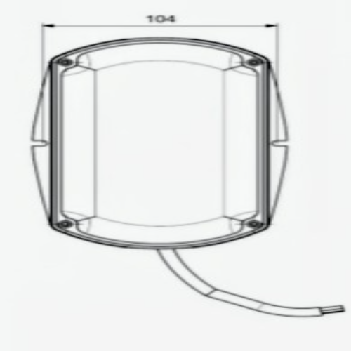 Wipro LW07-141-XXX-57-G1 LED Bulkhead Light | Energy Efficient Wall/Ceiling Mount Outdoor Light | Durable Weather Resistant LED Fixture