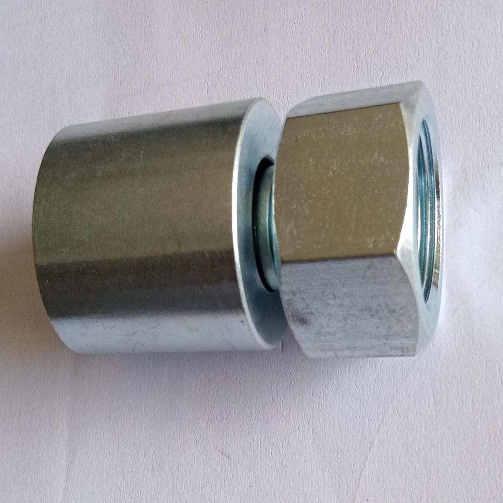 1-2 Inch Hydraulic Hose Assemblies - Color: Silver