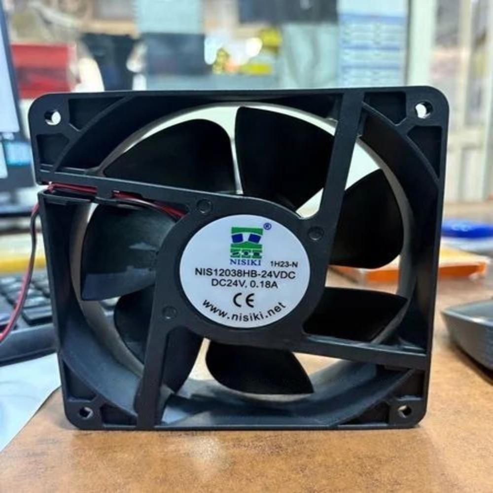 NISIKI NIS12038HB-24VDC 24V DC 0.18A 12038mm Ball Bearing Industrial Axial Cooling Fan
