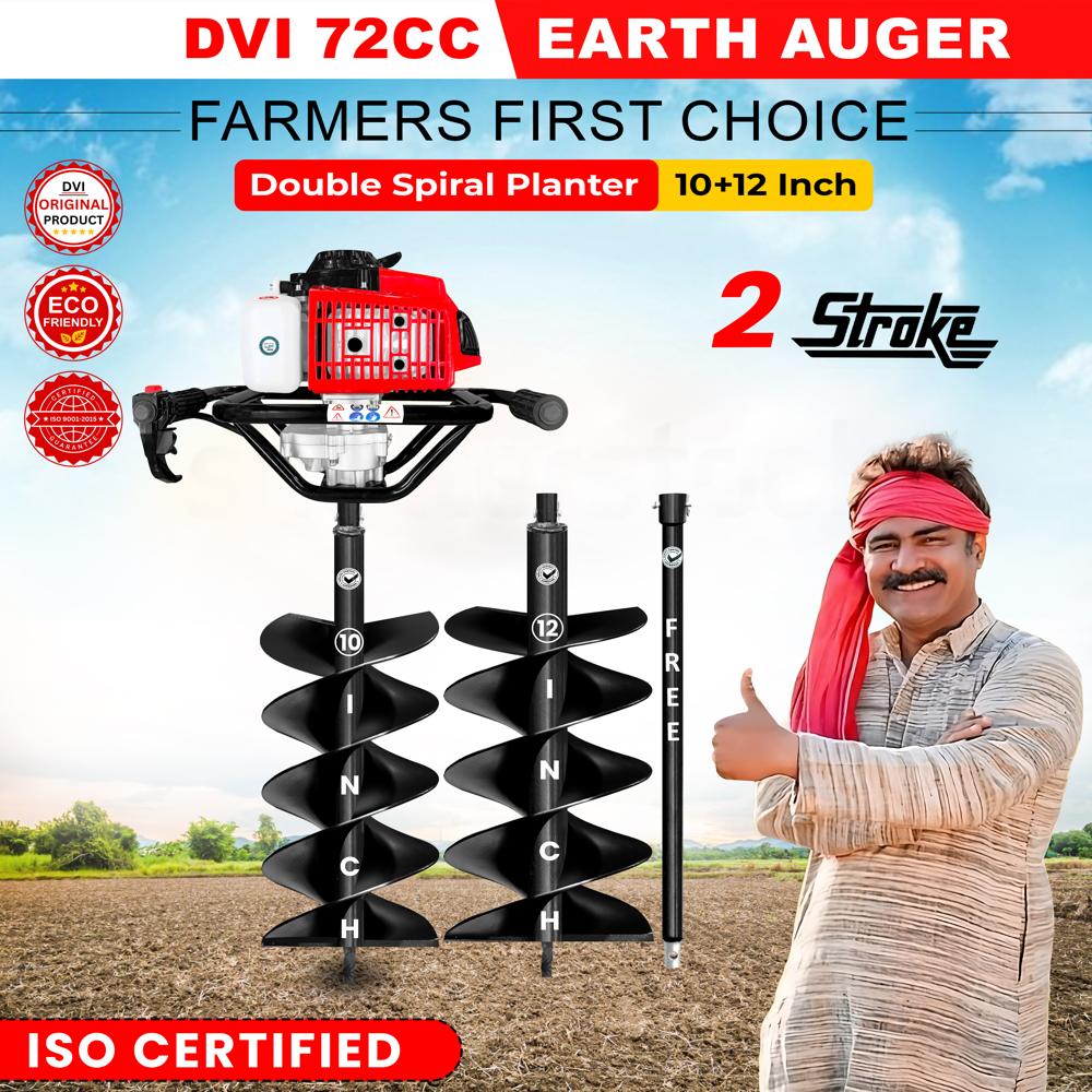 Profeesional Earth Augers 72 Cc Cast