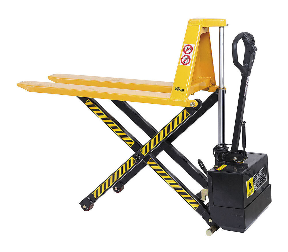 Semi Electric High Lifting Pallet Truck