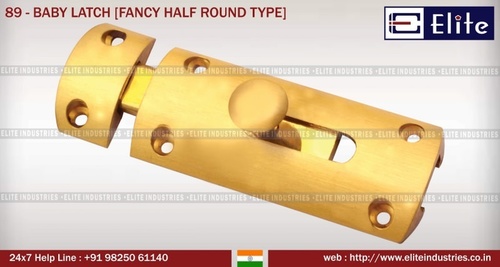 बेबी लैच फैंसी हाफ राउंड टाइप