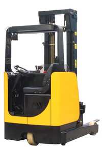 Sit On Electric Reach Stacker