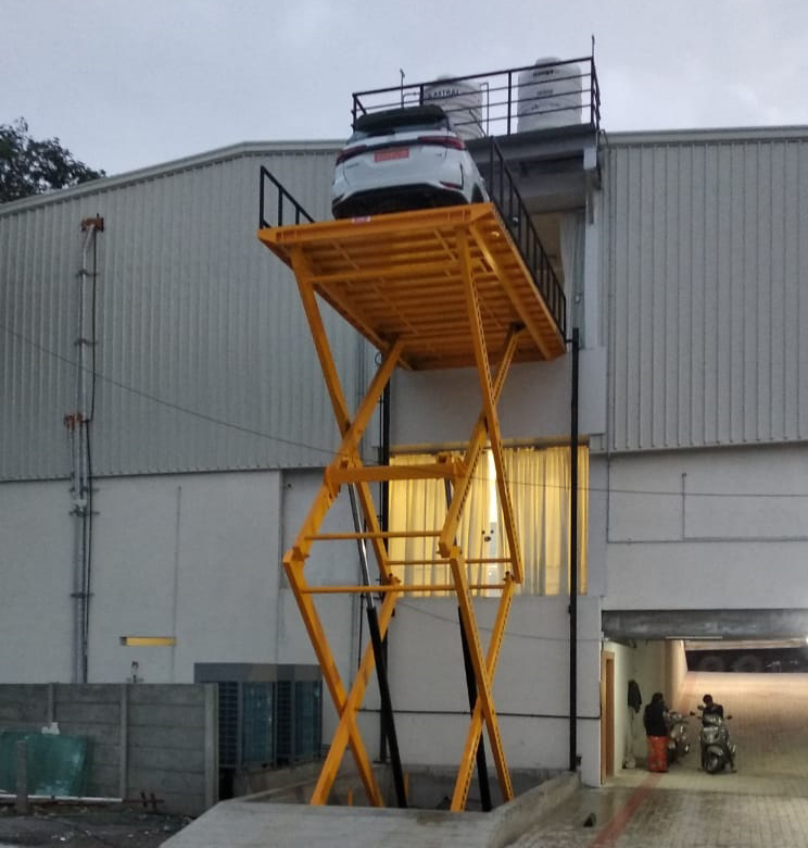 Electro Hydraulic Scissors Type Car Lift