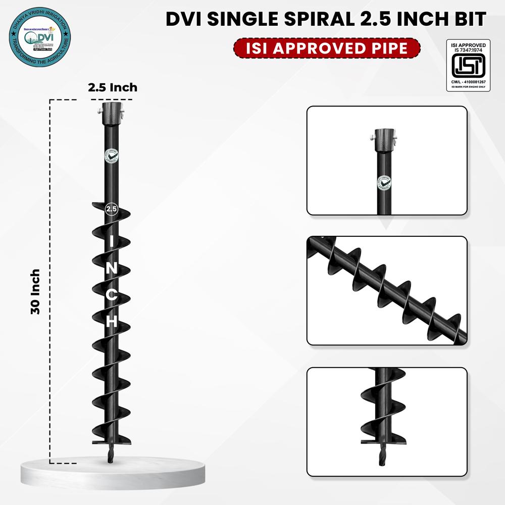 Single Spiral Bit 2.5 inch