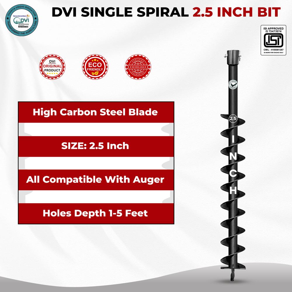 Single Spiral Bit 2.5 inch