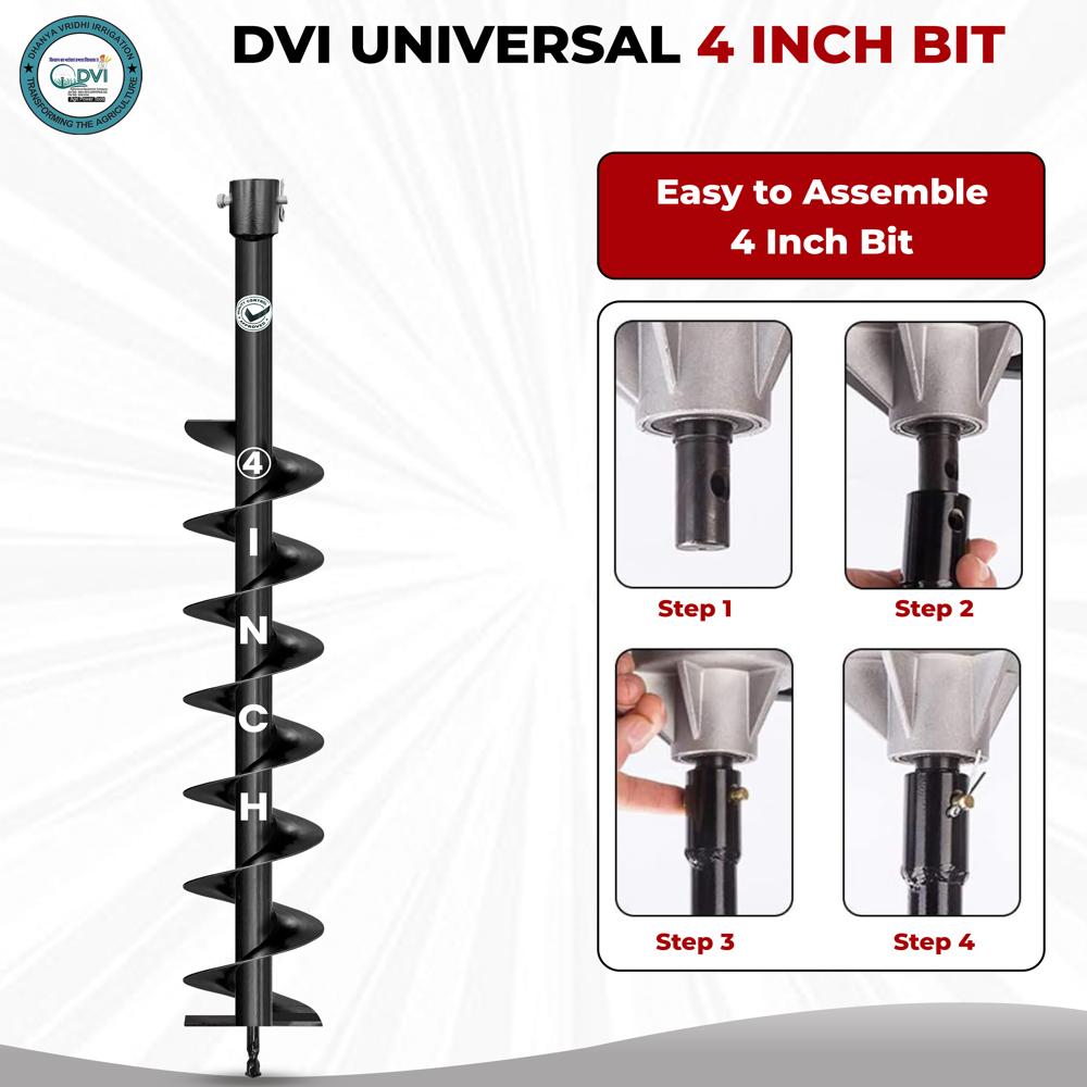 4 Inch Bit - Automatic Grade: Semi-automatic