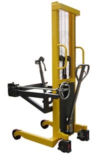 Manual Operated Drum Lifting And Tilting Stacker