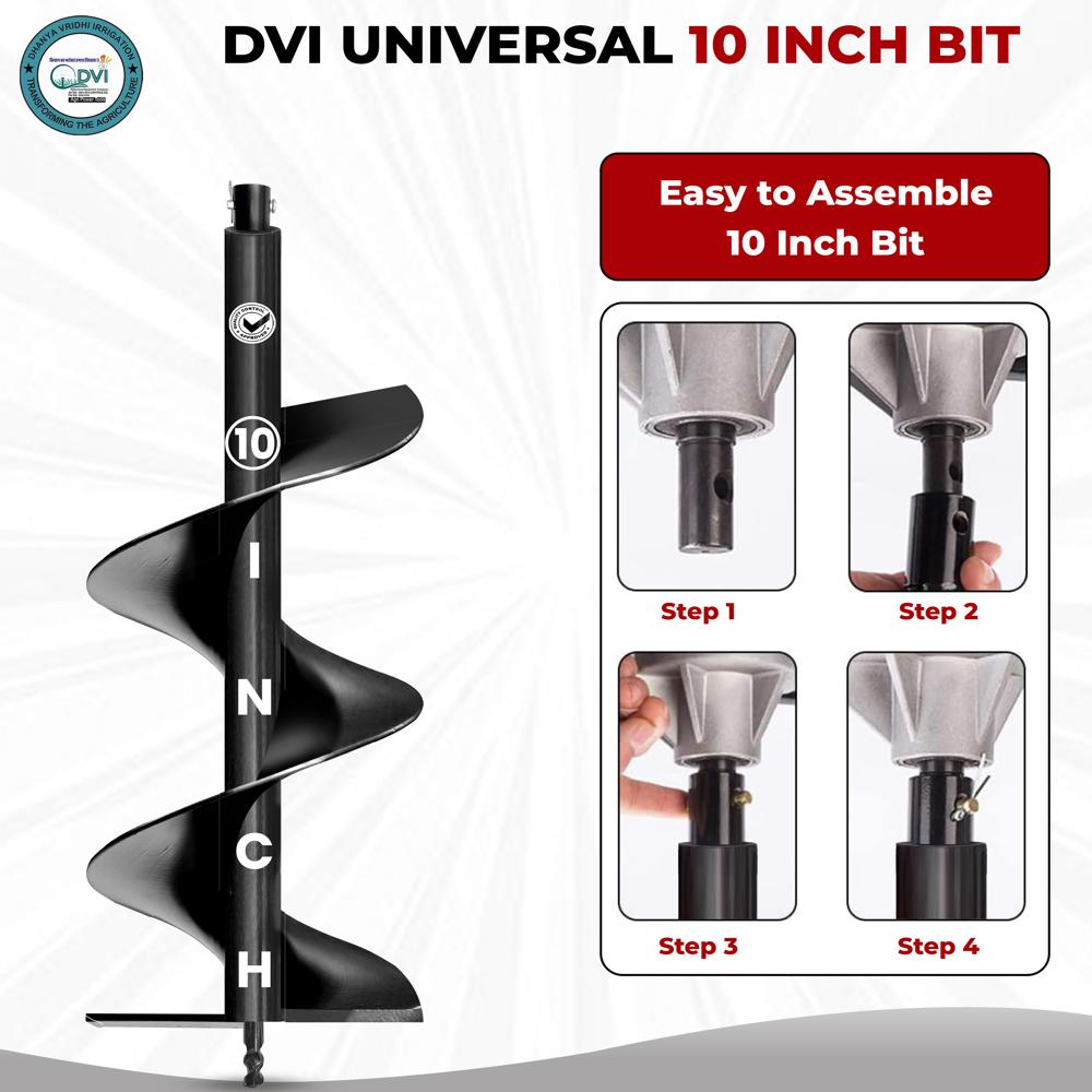  10 inch Single Spiral Bit