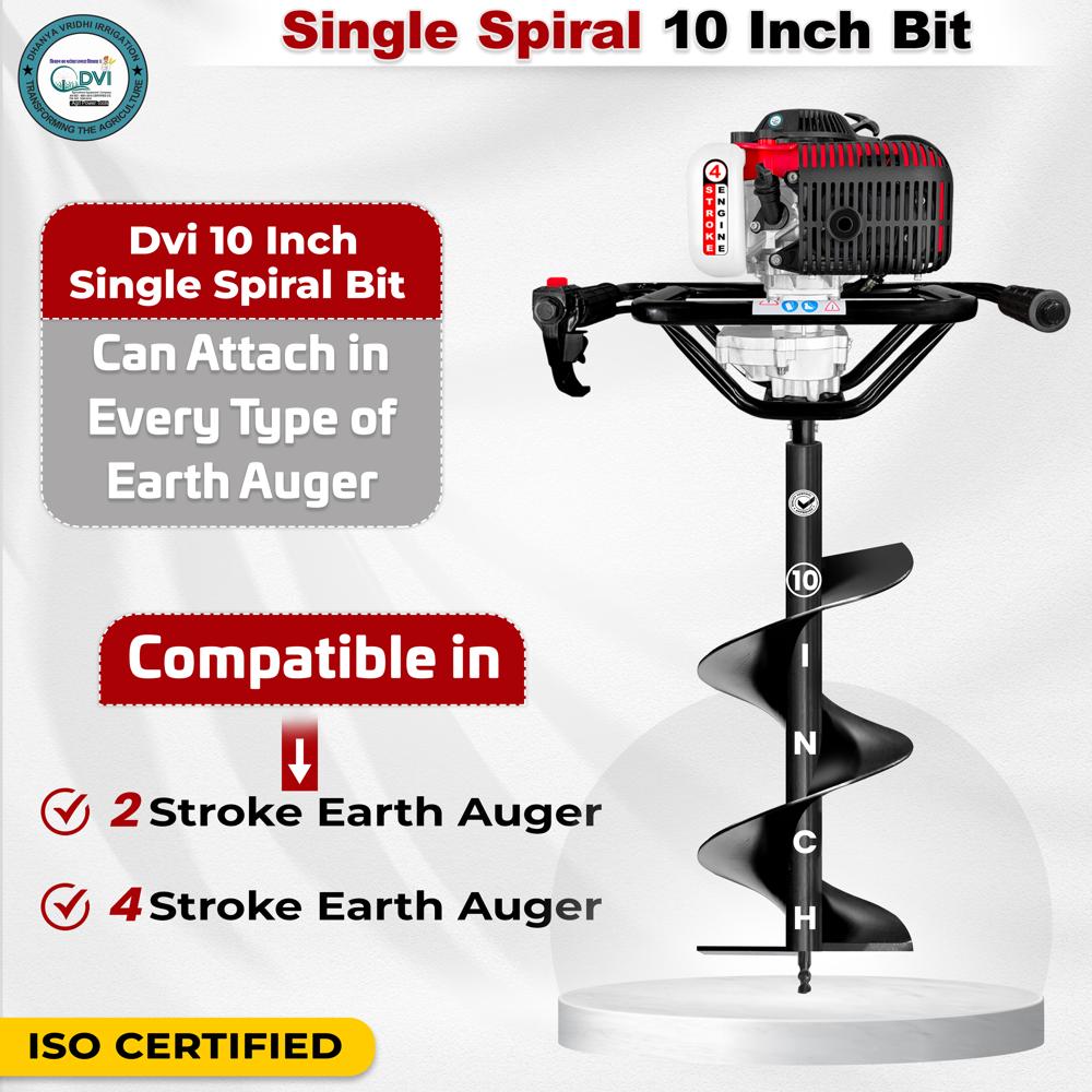  10 inch Single Spiral Bit