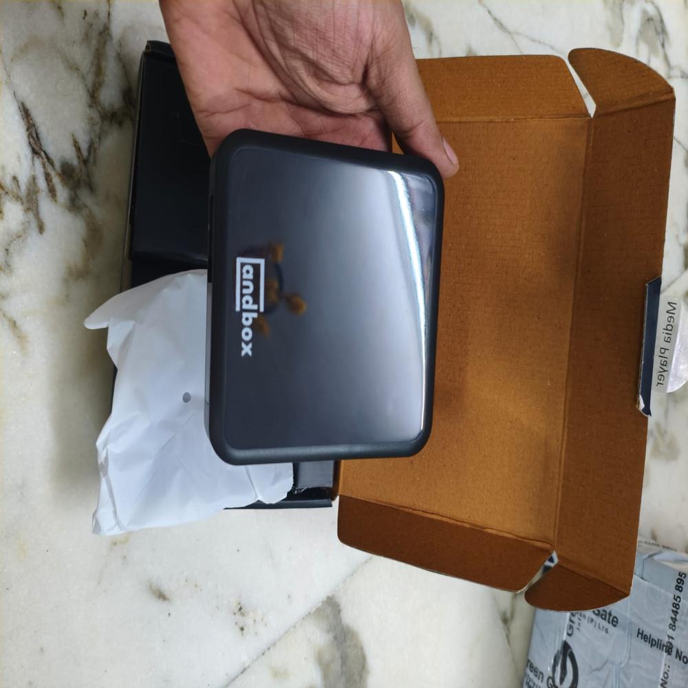 Andbox H618 Wifi6 4K 5G 4gb 64gb Android 12 TV Box with 1 yr warranty