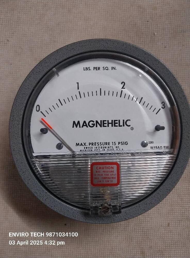Industrial Magnehelic Differential Pressure Gauge