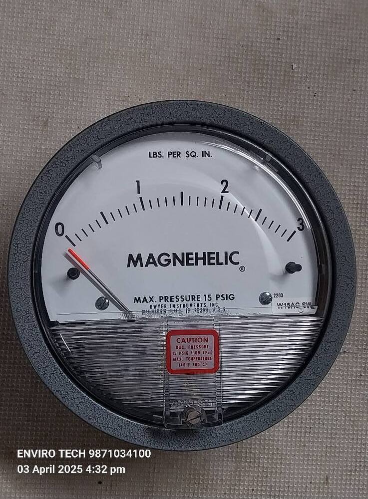 Industrial Magnehelic Differential Pressure Gauge