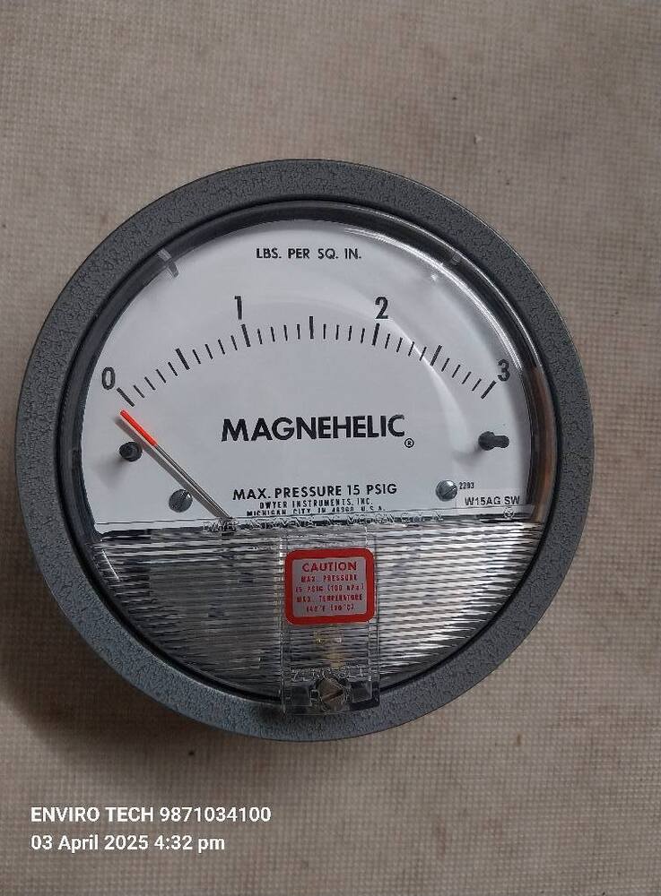 Industrial Magnehelic Differential Pressure Gauge