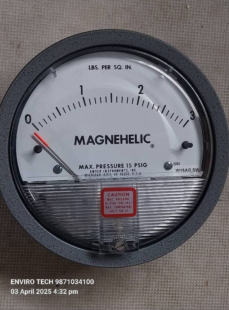 Industrial Magnehelic Differential Pressure Gauge