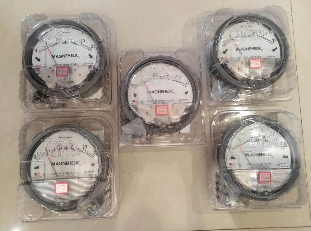 Magnehelic (Differential Pressure) Gauge