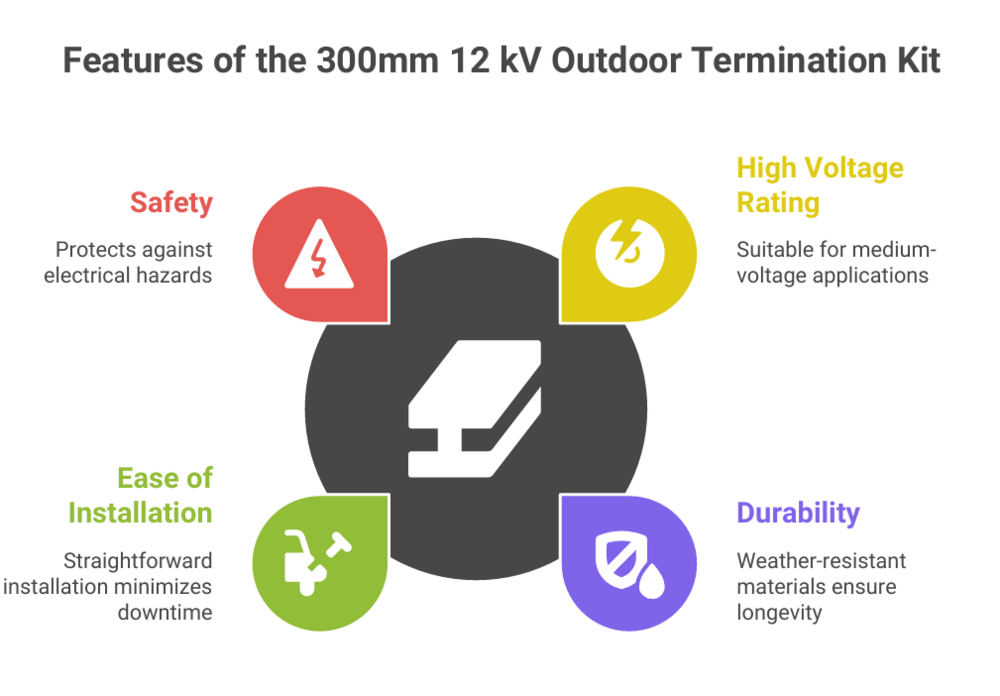300mm 12 Kv Outdoor Termination Kit