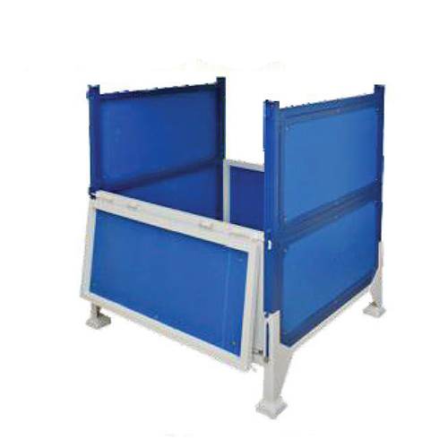 Collapsible Containers with Metal Sheet