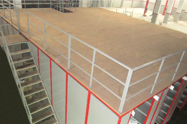 Rack Supported Plywood Mezzanine Flooring