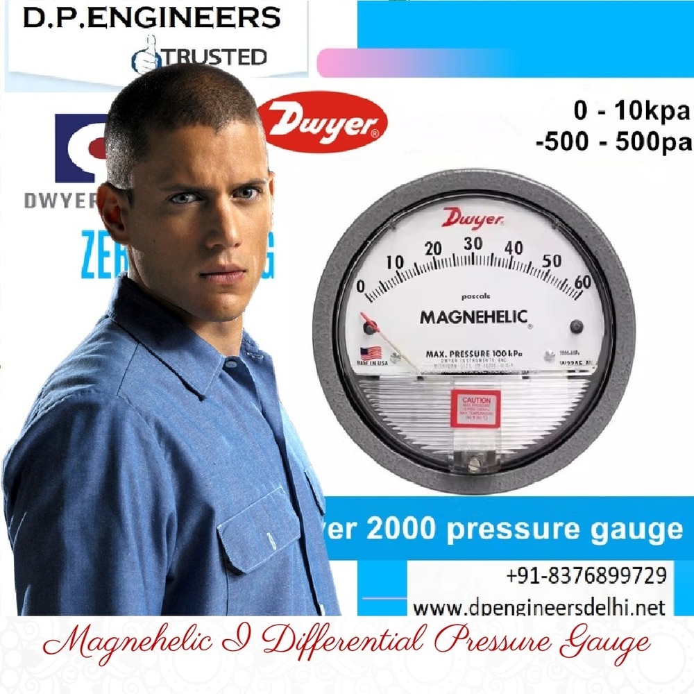 DWYER OMEGA Magnehelic Differential Pressure Gauge FROM Arise Industrial Park Gujarat