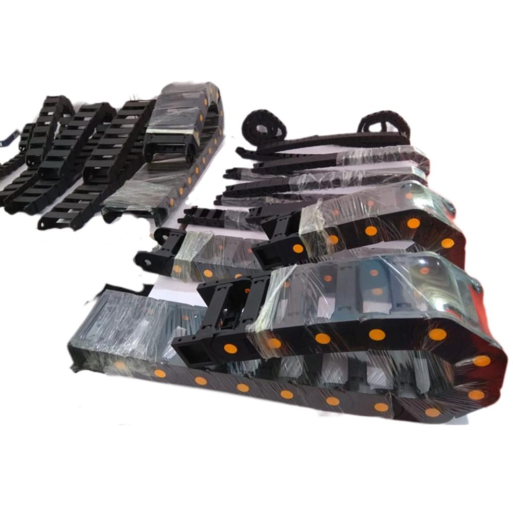 Plastic Cable Drag Chains - Color: Black