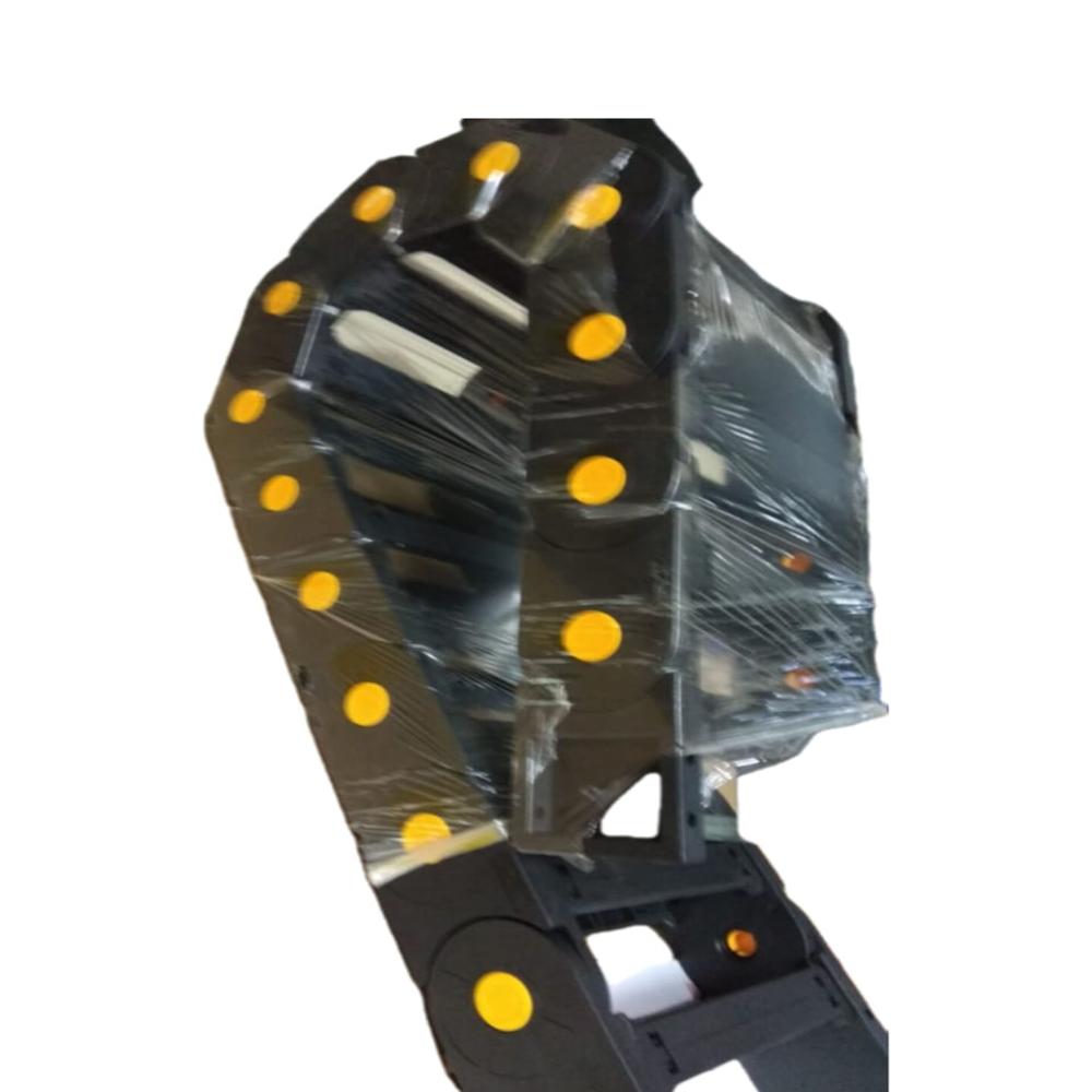 Cable Carrier - Plastic, 10x20x25 Cm | Grey & Black, Industrial & Commercial Use, 1 To 5 Mm Length, 1 Year Warranty