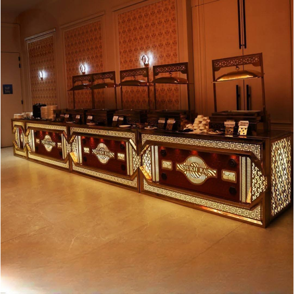 Catering display counter