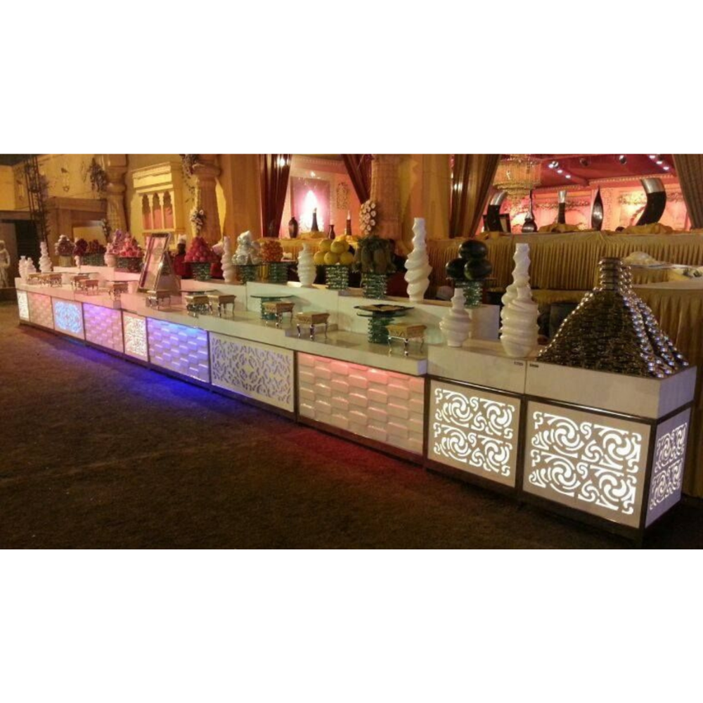 Luxury catering buffet food counter
